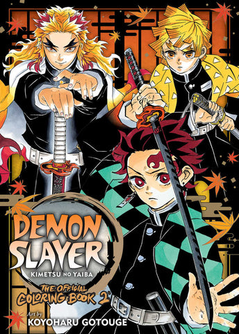 Demon Slayer The Official Coloring Book Softcover Volume 02