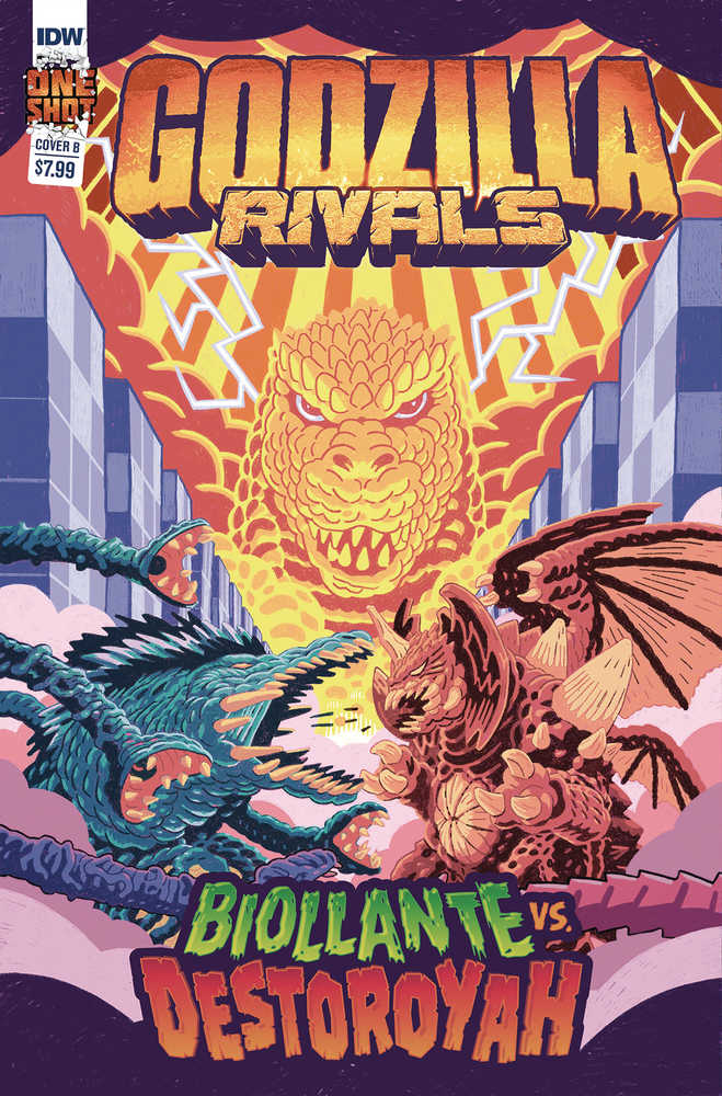 Godzilla Rivals Biollante vs Destoroyah Cover B Maclean (Mature)