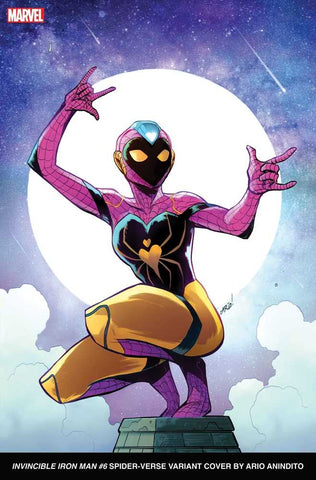 Invincible Iron Man #6 Anindito Spider-Verse Variant
