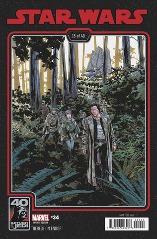 Star Wars #34 Sprouse Return Of The Jedi 40th Anniv Variant