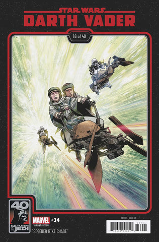 Star Wars Darth Vader #34 Return Jedi 40th Anniversary Variant