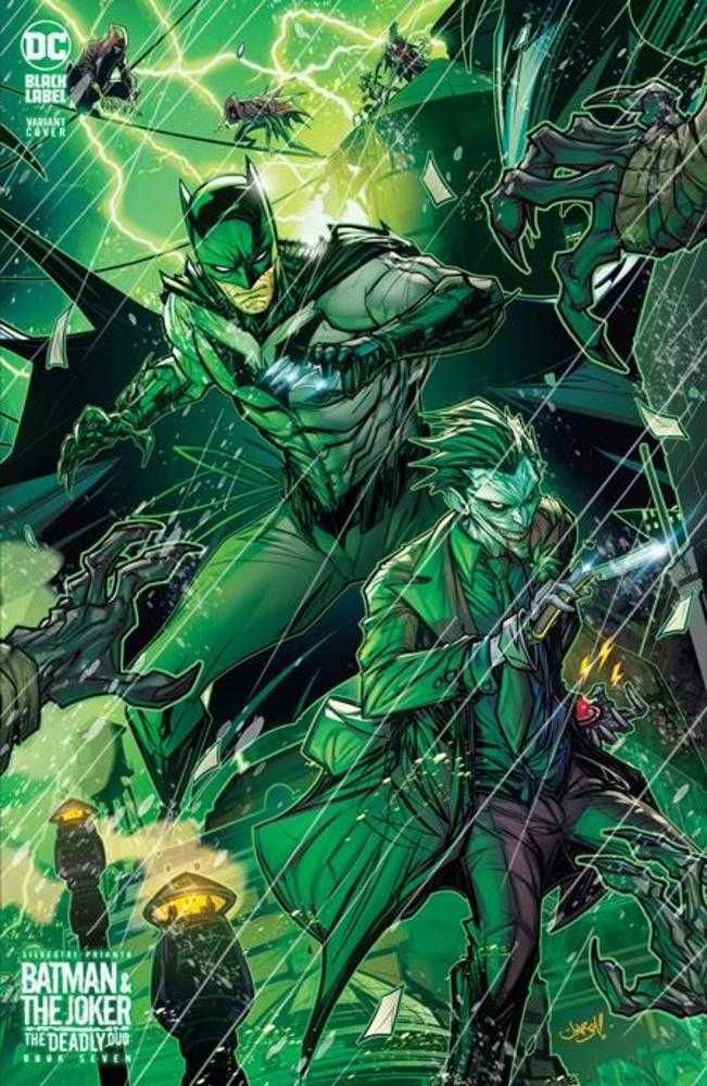 Batman & The Joker The Deadly Duo #7 (Of 7) Cover F 1 in 25 Jonboy Meyers Card Stock Variant (Mature)