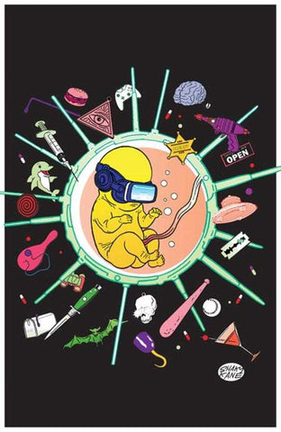 Xino #1 (Of 3) Cover E 1 in 10 Shaky Kane Full Art Variant