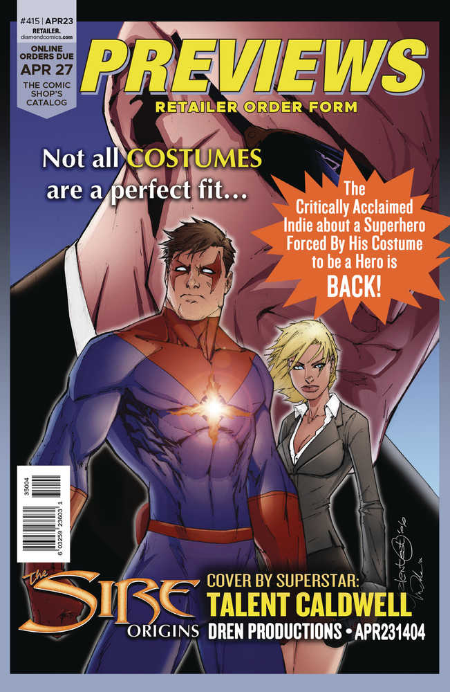 Previews #417 June 2023 Retailer Order Form Extras