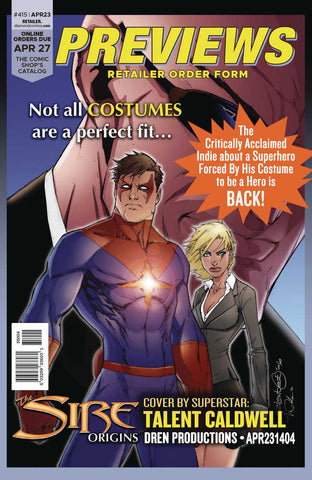 Previews #417 June 2023 Retailer Order Form Extras