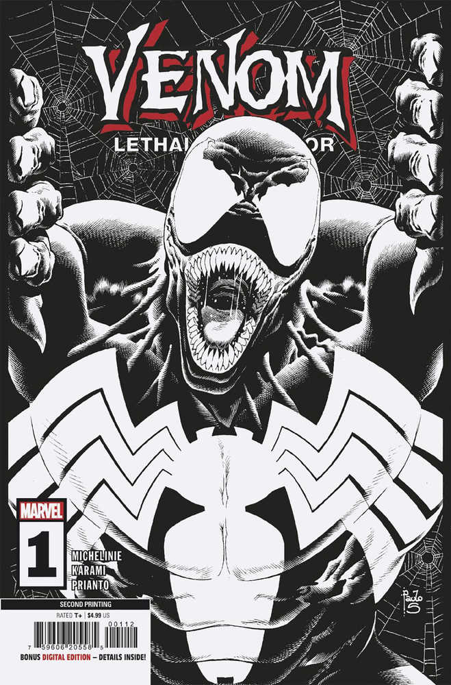 Venom Lethal Protector II #1 (Of 5) 2nd Print Siqueira Variant