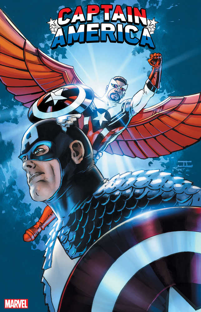Captain America 750 John Cassaday Blue Variant