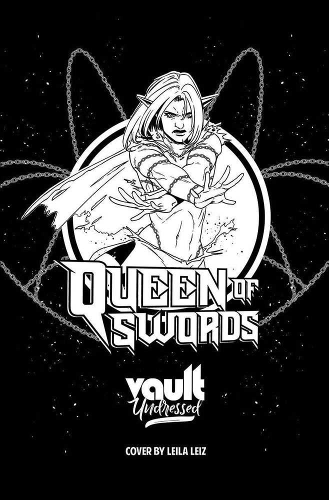Queen Of Swords Barbaric Story #3 Cover C Leiz Polybag (Mature)