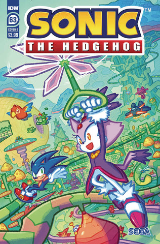 Sonic The Hedgehog #63 Cover B Graham