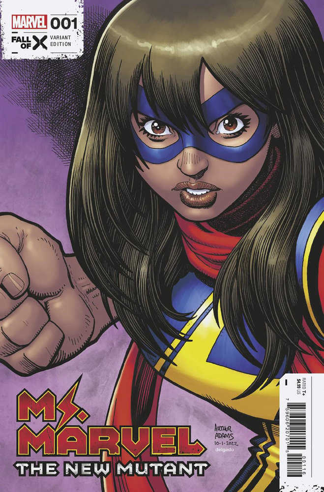 Ms. Marvel: The New Mutant 1 Arthur Adams Variant