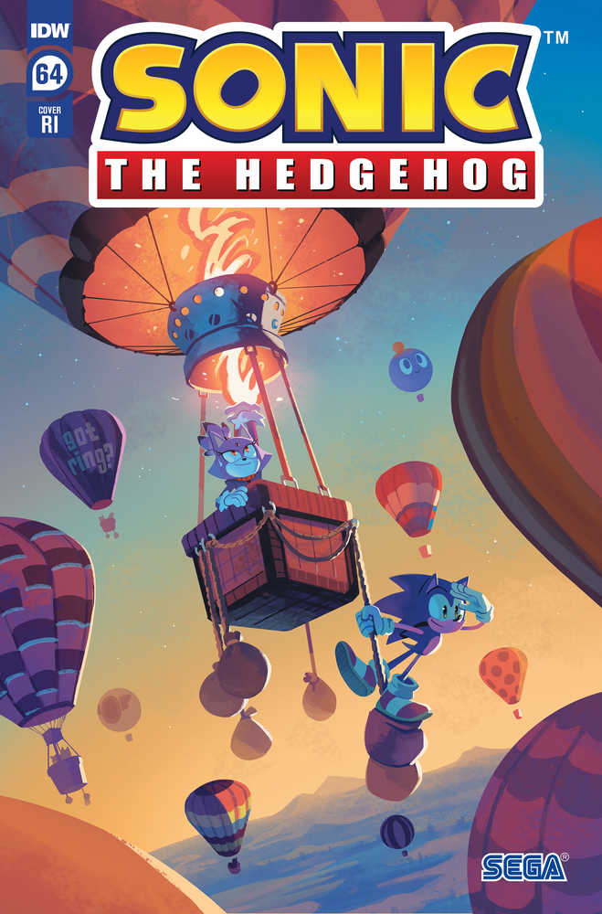 Sonic The Hedgehog #64 Cover C 10 Fourdraine