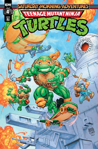 Teenage Mutant Ninja Turtles: Saturday Morning Adventures (2023-) #4 Variant Ri (10) (Williams)