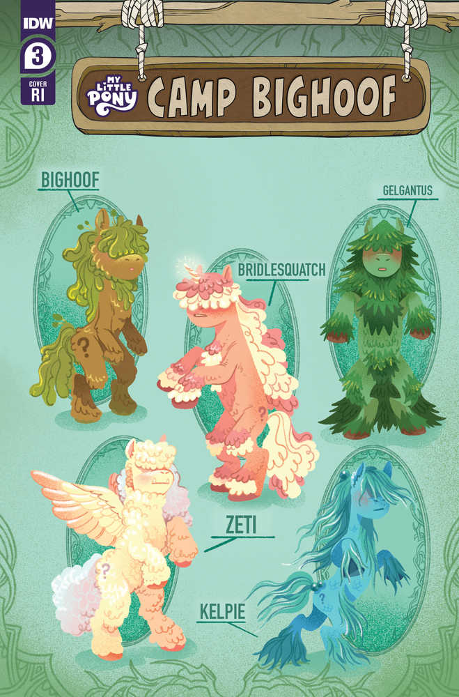 My Little Pony Camp Bighoof #3 Cover C 10 Goux