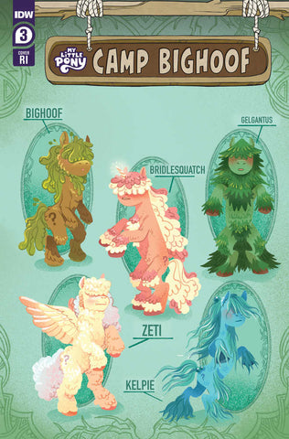 My Little Pony Camp Bighoof #3 Cover C 10 Goux