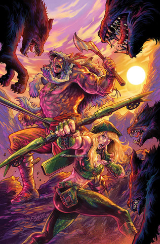 Robyn Hood Dark Shaman Cover B Guillermo Fajardo