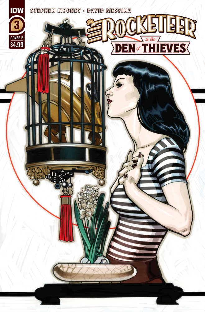 Rocketeer In The Den Of Thieves #3 Cover B Messina