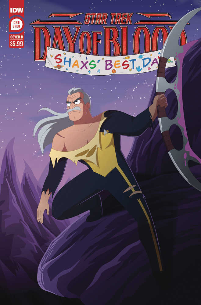 Star Trek Day Of Blood Shaxs Best Day #1 Cover B Cook
