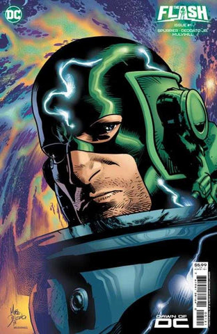 Flash #1 Cover B Mike Deodato Jr Card Stock Variant