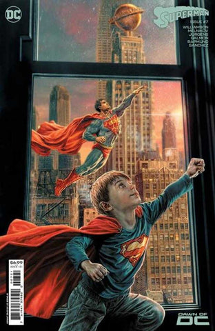 Superman #7 Cover B Lee Bermejo Card Stock Variant (#850)