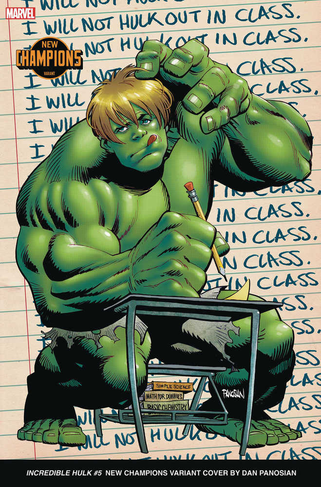 Incredible Hulk #5 Dan Panosian New Champions Variant