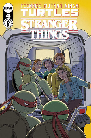 Teenage Mutant Ninja Turtles X Stranger Things #4 Variant C (Woodall)