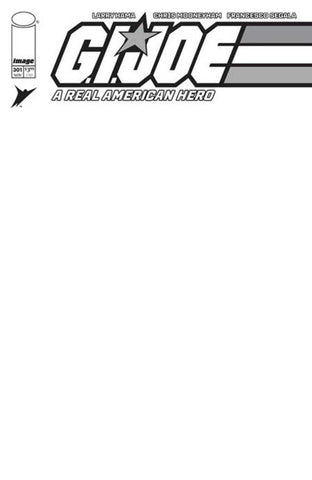 G.I. Joe A Real American Hero #301 Cover D Blank Sketch