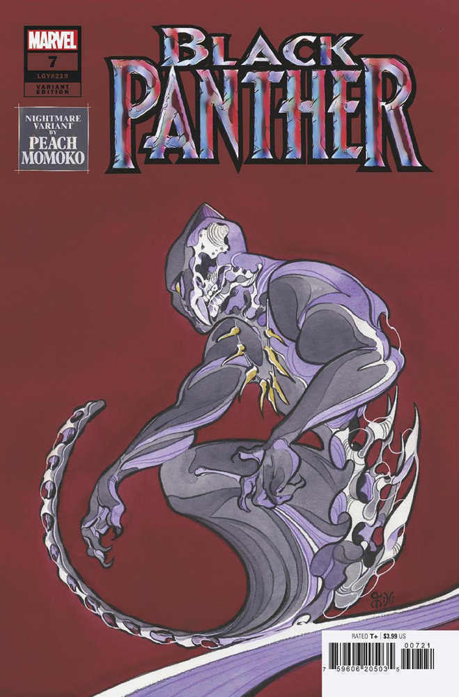 Black Panther 7 Peach Momoko Nightmare Variant