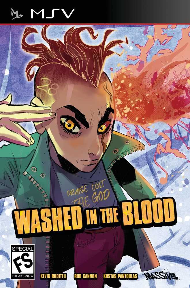 Washed In The Blood #1 (Of 3) Cover F Izzo Video Game Homage (