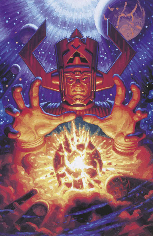 Fantastic Four 15 Greg And Tim Hildebrandt Galactus Marvel Masterpieces III Full Art Variant