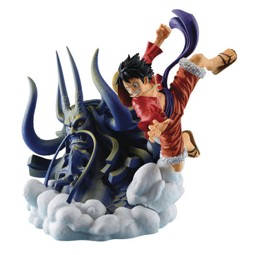 One Piece Dioramatic Monkey D Luffy Figure Anime Ver