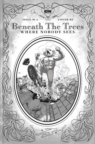 Beneath Trees Where Nobody Sees #4 Cover C 25 Copy Rossmo Black & White