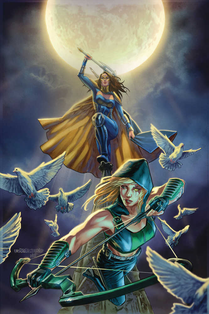 Fairy Tale Team Up Robyn Hood & Belle Cover A Barrionuevo