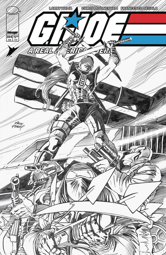 G.I. Joe A Real American Hero #304 Cover B Kubert