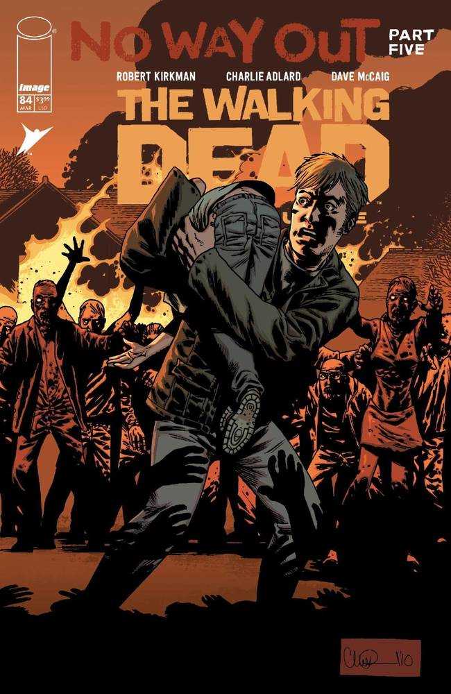 Walking Dead Deluxe #84 Cover B Adlard & Mccaig (Mature)