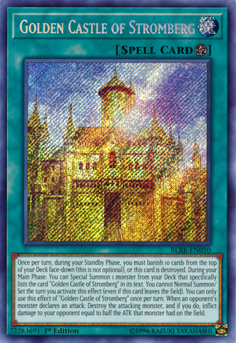 Golden Castle of Stromberg [BLRR-EN010] Secret Rare