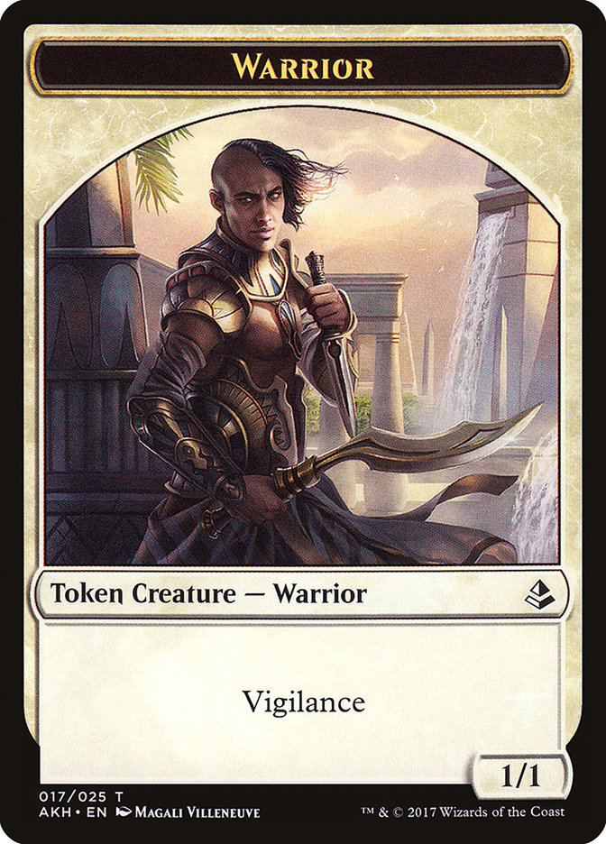 Warrior Token [Amonkhet Tokens]