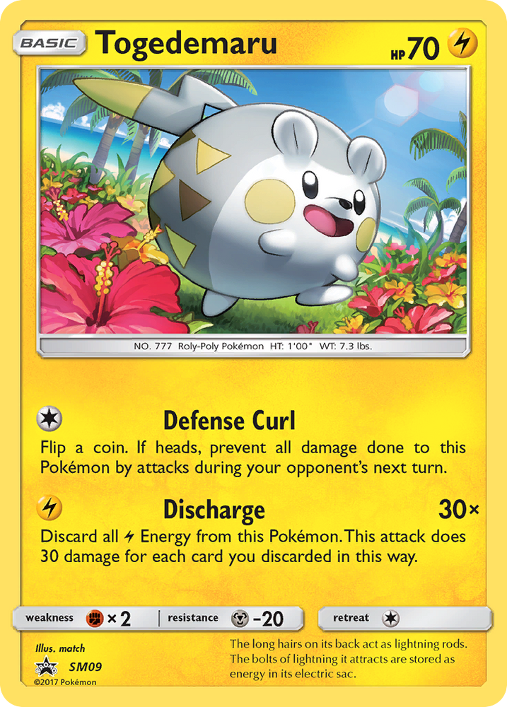 Togedemaru (SM09) [Sun & Moon: Black Star Promos]