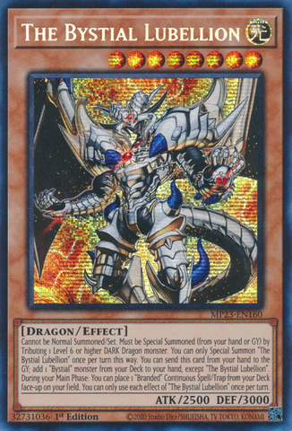 The Bystial Lubellion [MP23-EN160] Prismatic Secret Rare