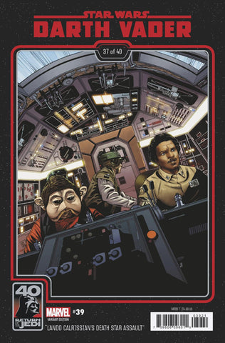Star Wars: Darth Vader 39 Chris Sprouse Return Of The Jedi 40th Anniversary Variant [Dd]
