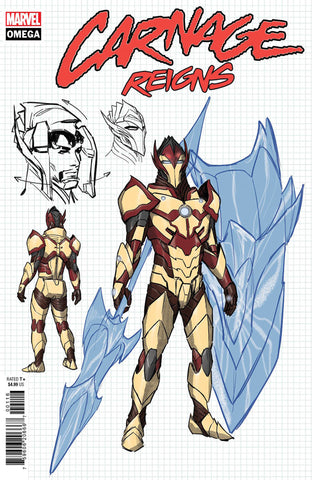 Carnage Reigns Omega 1 Julius Ohta Design Variant