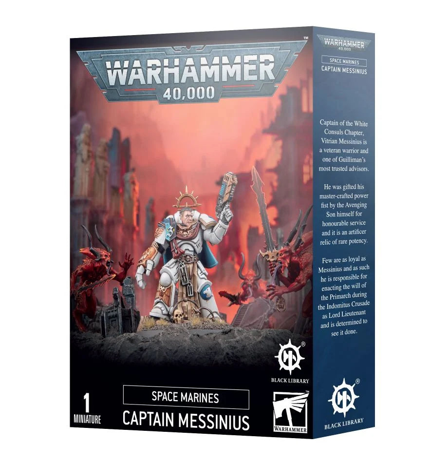 Space Marines White Consuls Captain Messinius