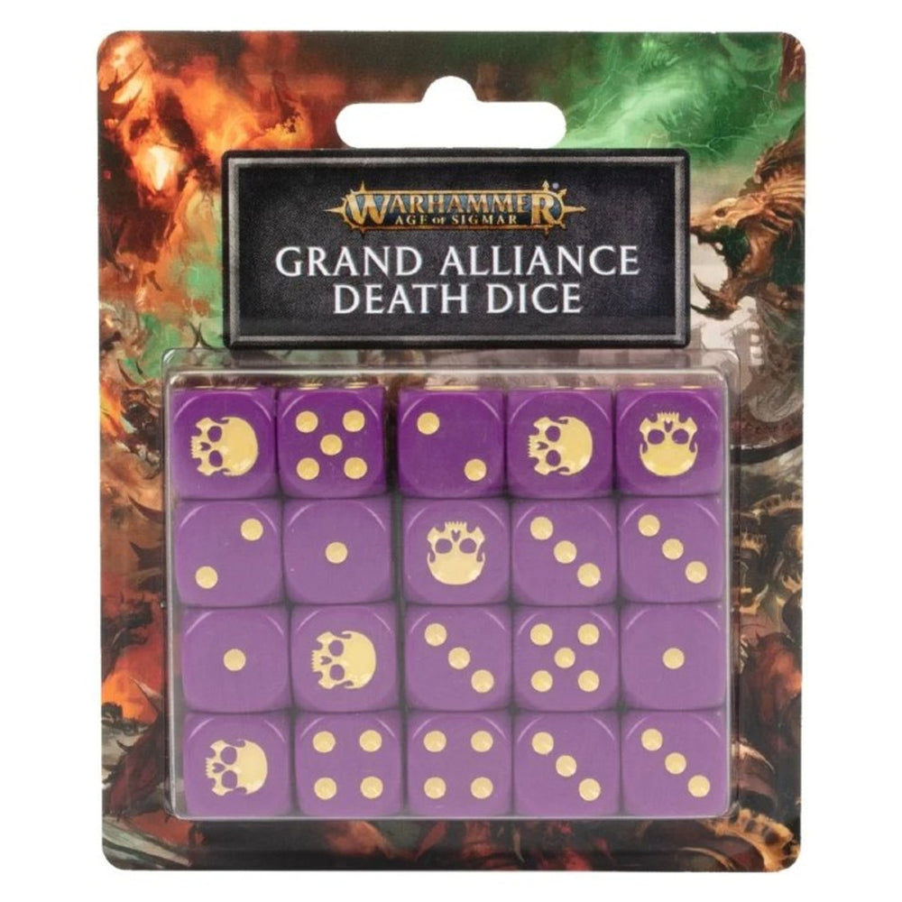 Age of Sigmar Grand Alliance Death Dice Set