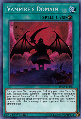 Vampire's Domain [DASA-EN009] Secret Rare