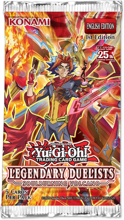 YGO Leg. Duel.: Soulburning Volcano - Booster Pack (5 cds)