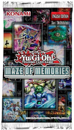 YGO Maze of Memories Booster Pack (7 cards)