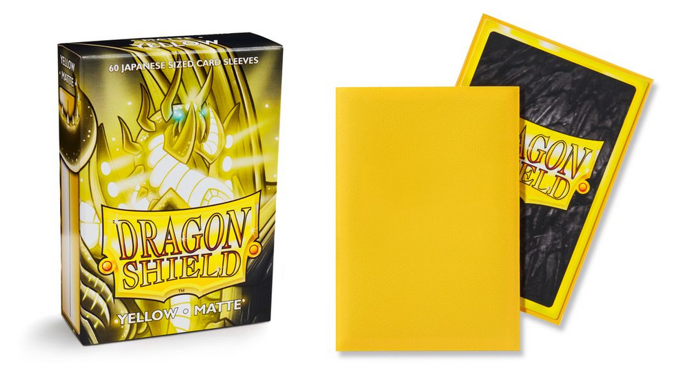 Dragon Shield: Yellow Matte
