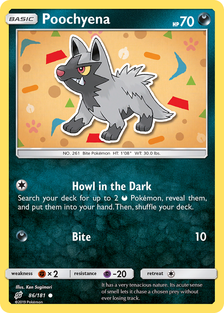 Poochyena (86/181) [Sun & Moon: Team Up]