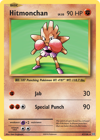 Hitmonchan (62/108) [XY: Evolutions]