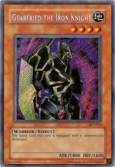 Gearfried the Iron Knight [BPT-012] Secret Rare