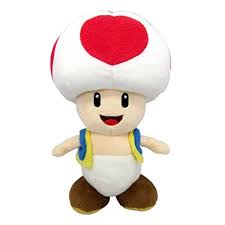 Toad Plush - Super Mario All Stars